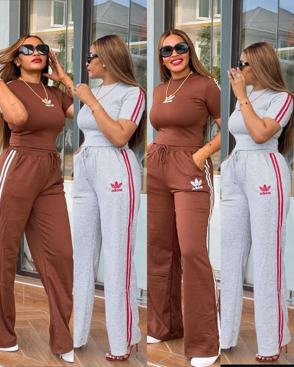 Ladies top and sweatpants