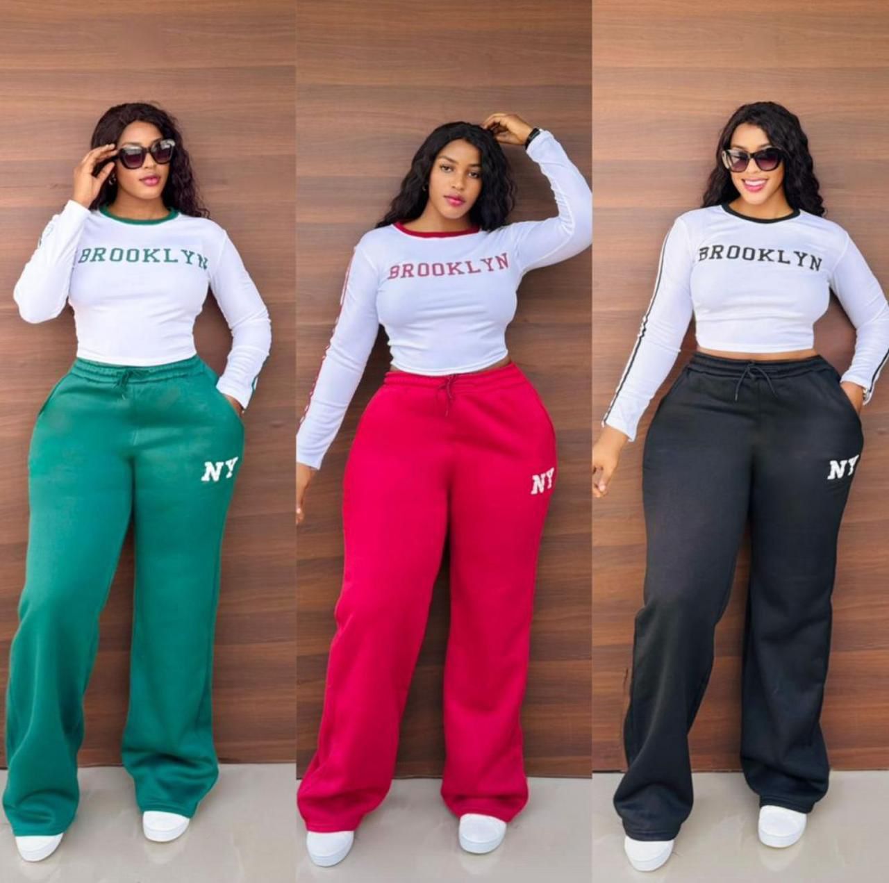 Ladies top and sweatpants